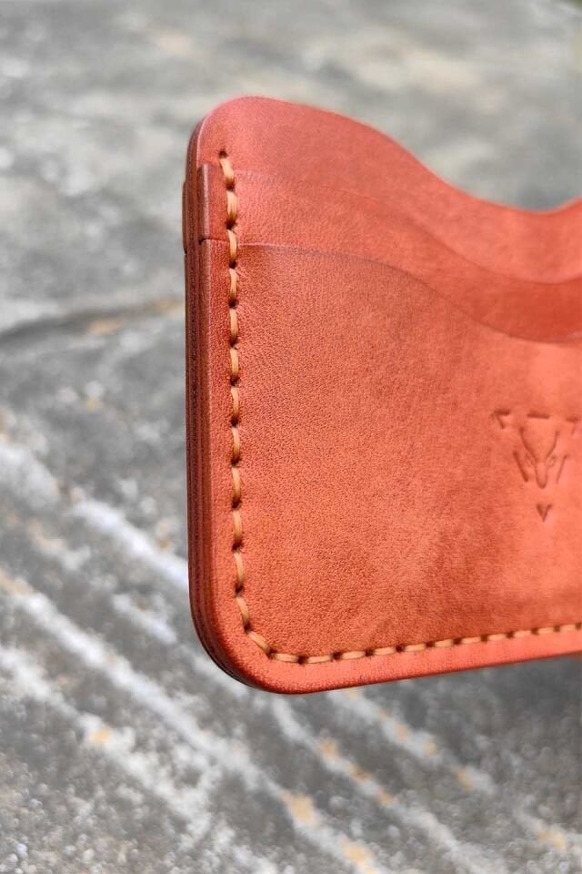 Deri Kartlık Cüzdan Oranj