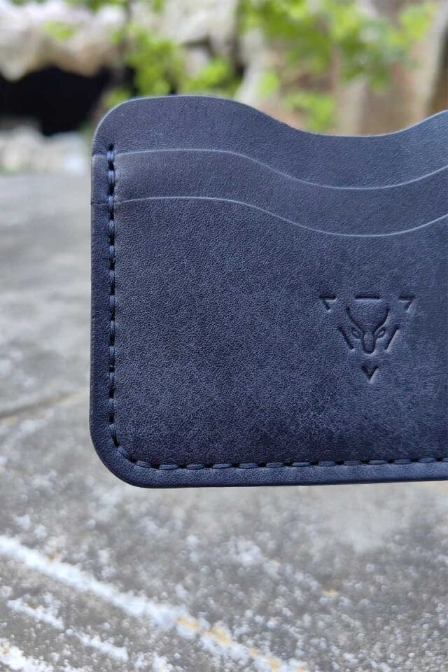 Deri Kartlık Cüzdan Lacivert