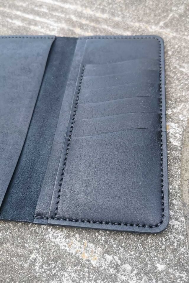 Deri Telefon Cüzdan Siyah